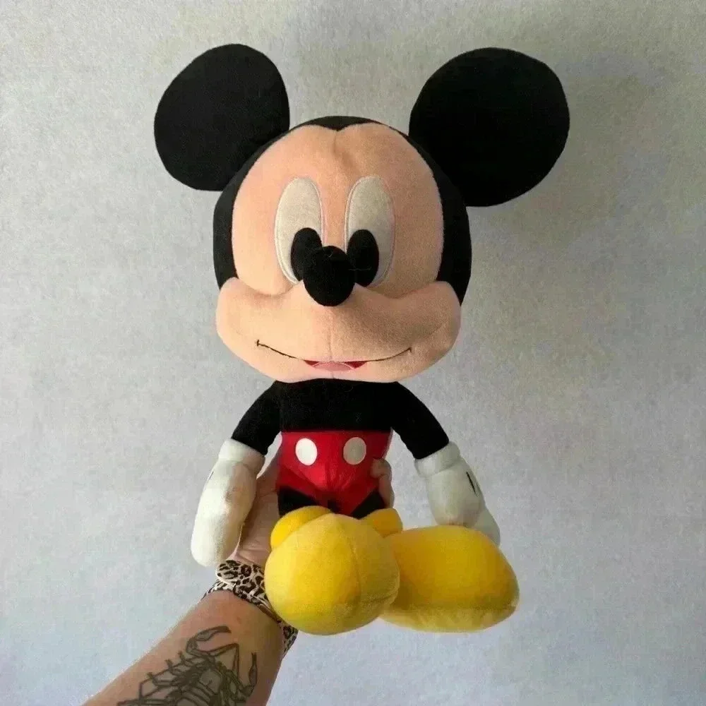 Disney BIG Head Mickey Mouse Stuffed‎ Plush Animal Toy Doll 18